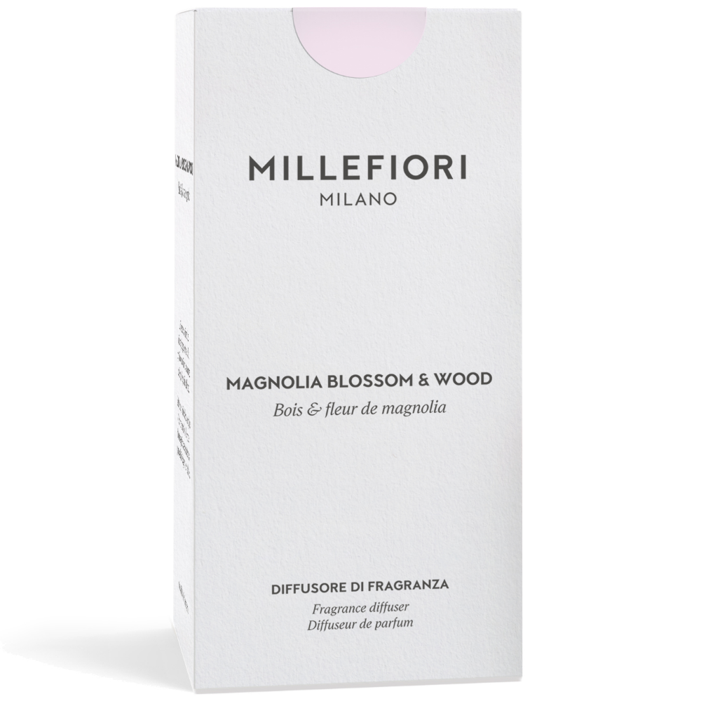 Millefiori Milano Reed Diffuser Magnolia Blossom & Wood 100ml