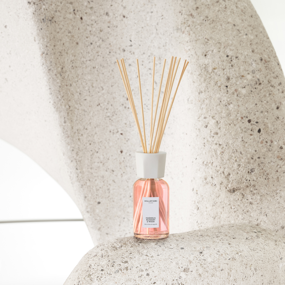 Millefiori Milano Reed Diffuser Magnolia Blossom & Wood 100ml