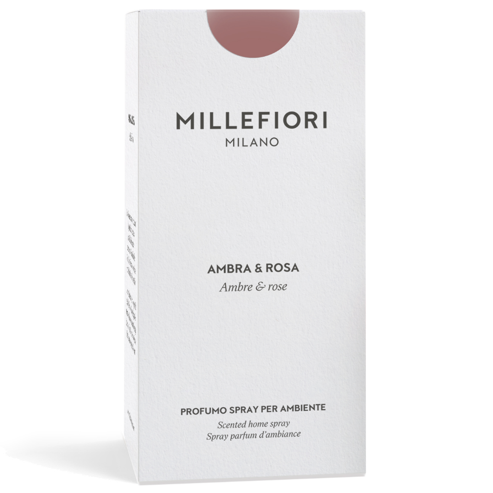 Millefiori Milano Home Spray Ambra & Rosa 100ml
