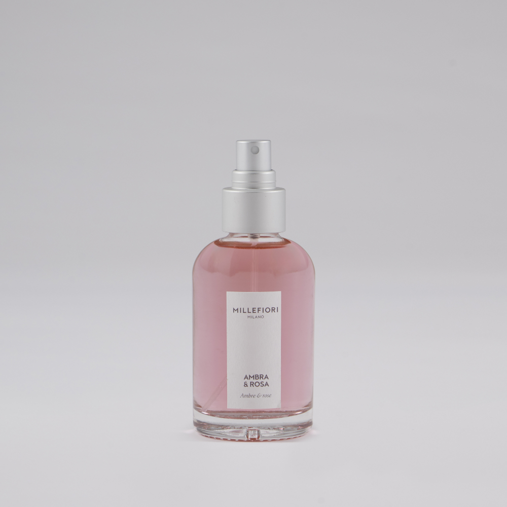Millefiori Milano Home Spray Ambra & Rosa 100ml