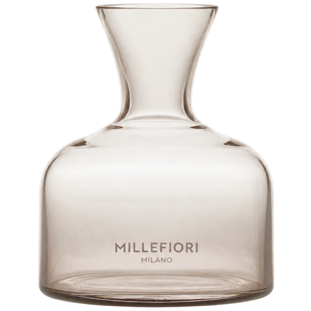 Millefiori Milano Air Design Fragrance Diffuser Glass Vase Dove Grey