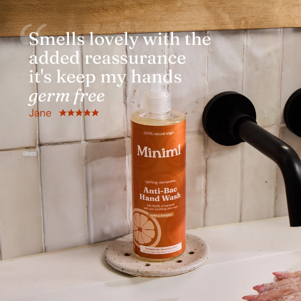 Miniml Anti-Bacterial Hand Wash Uplifting Clementine 2000ml
