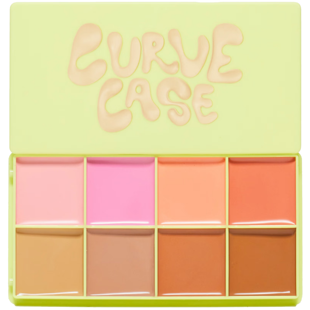 Made By Mitchell Curve Case Matte Cream Blusher & Bronzer Palette Light