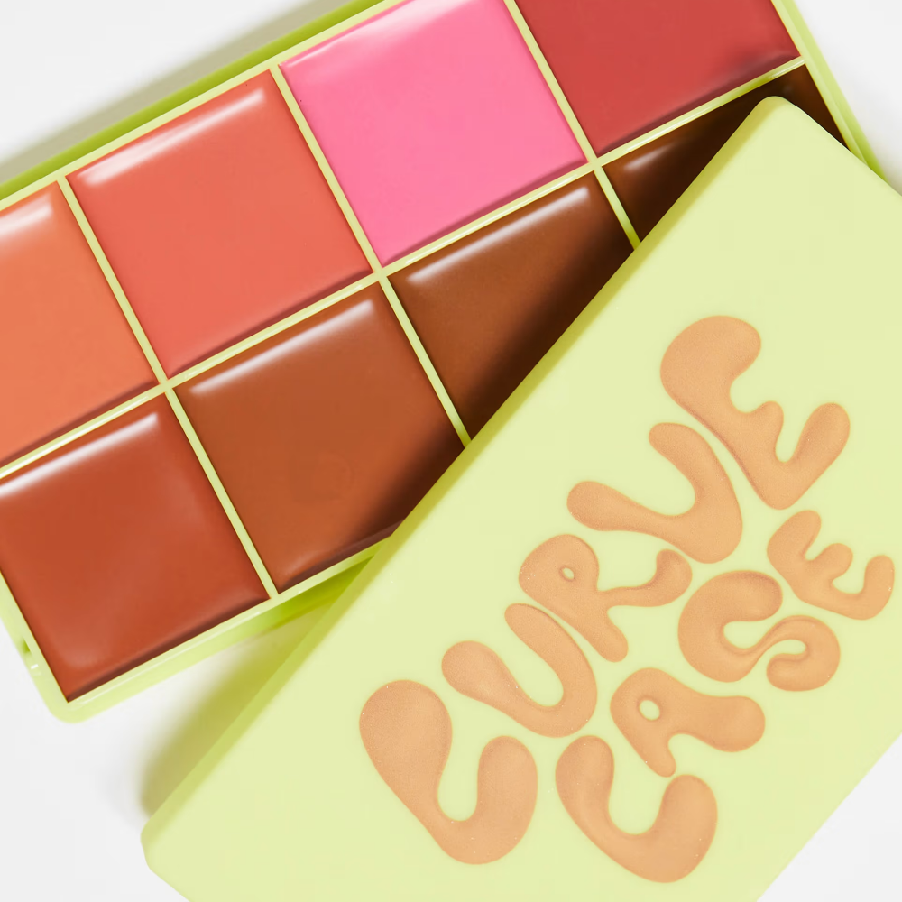 Made By Mitchell Curve Case Matte Cream Blusher & Bronzer Palette Medium