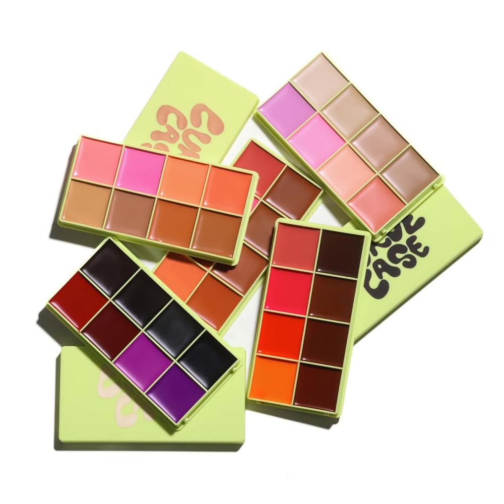Made By Mitchell Curve Case Matte Cream Blusher & Bronzer Palette Medium-Deep