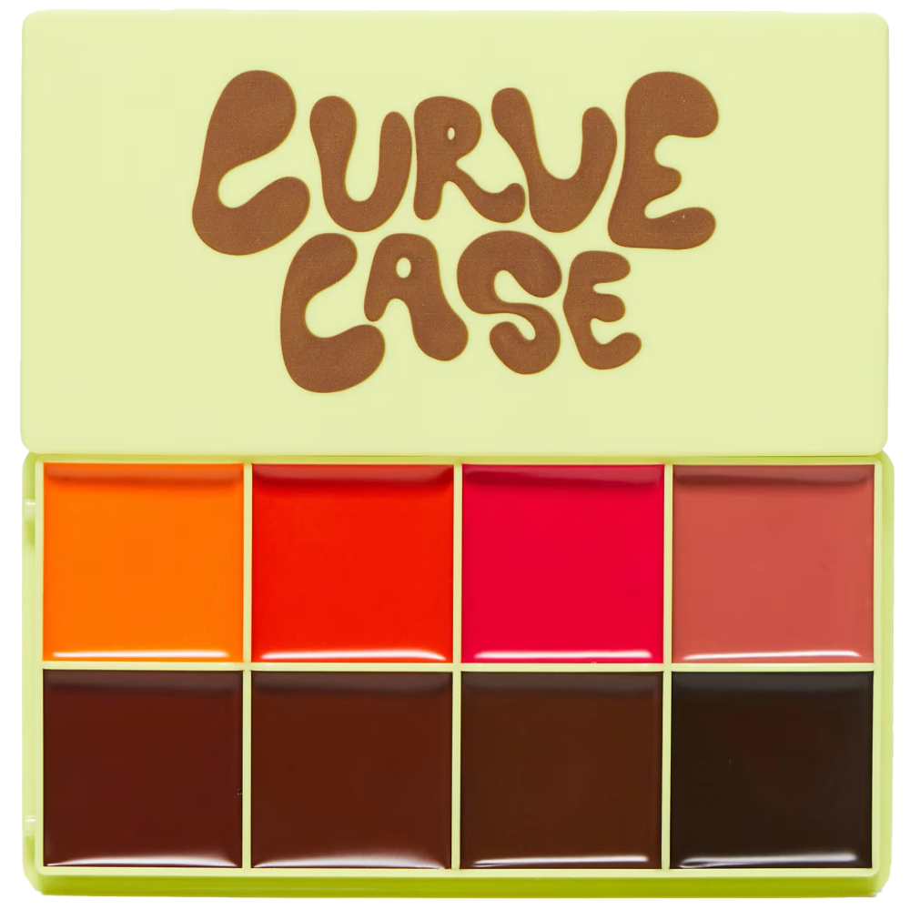 Made By Mitchell Curve Case Matte Cream Blusher & Bronzer Palette Medium-Deep