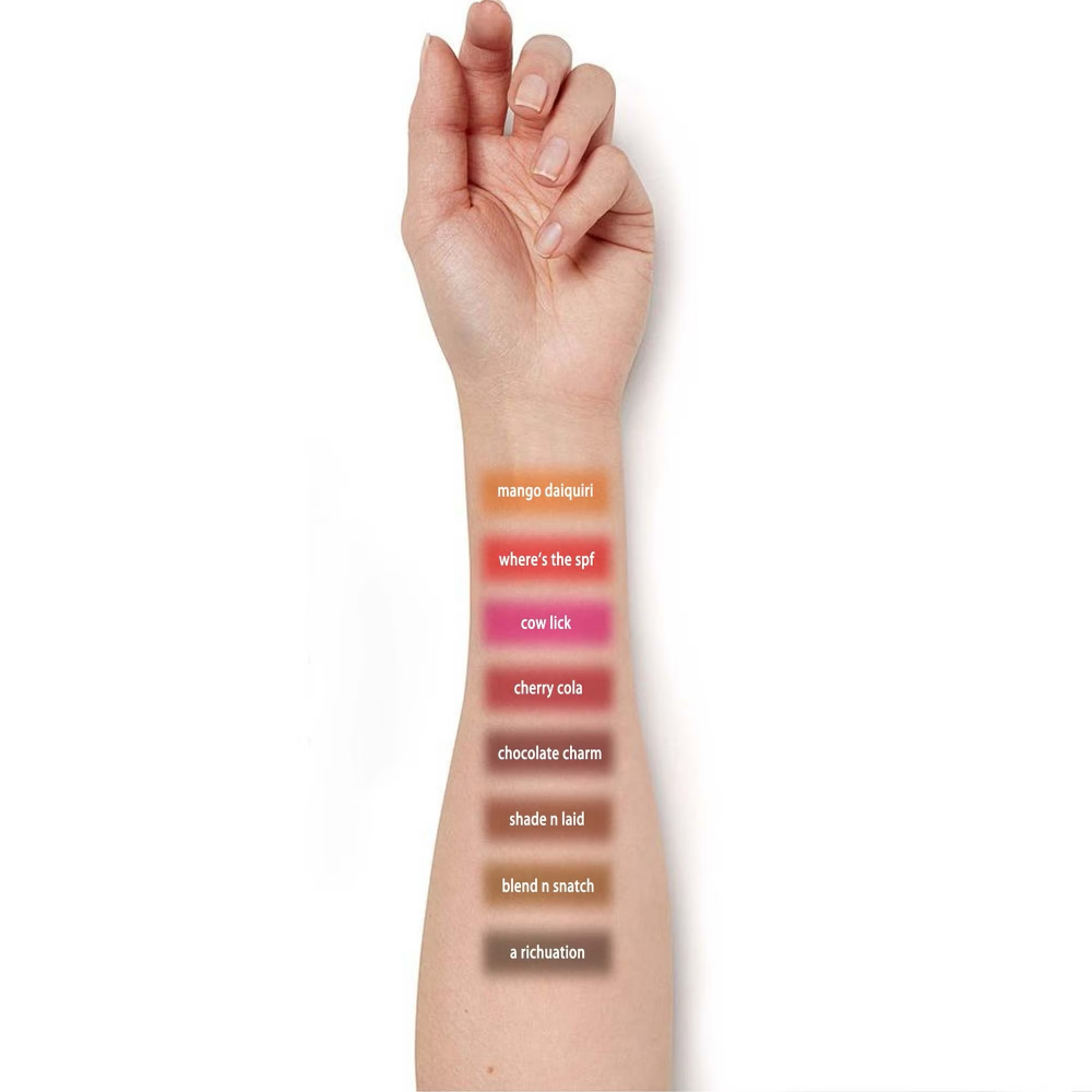 Made By Mitchell Curve Case Pressed Powder Palette Deep