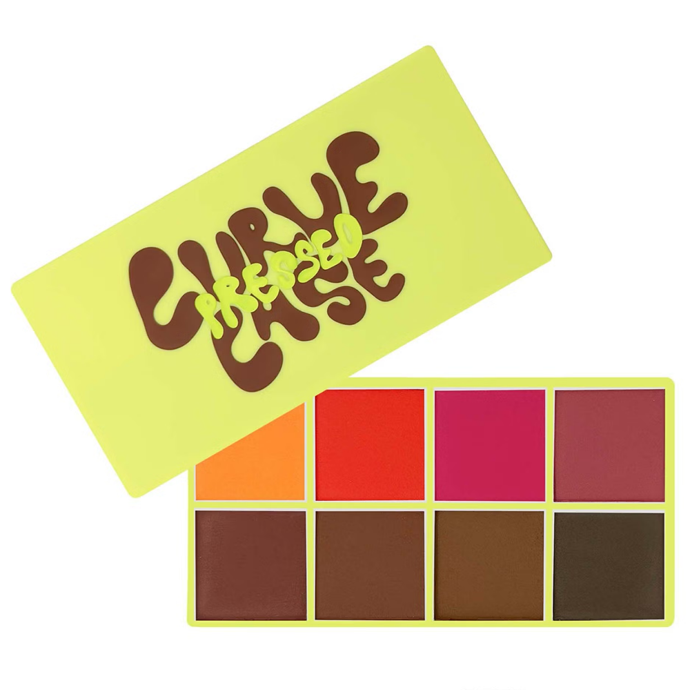 Made By Mitchell Curve Case Pressed Powder Palette Deep