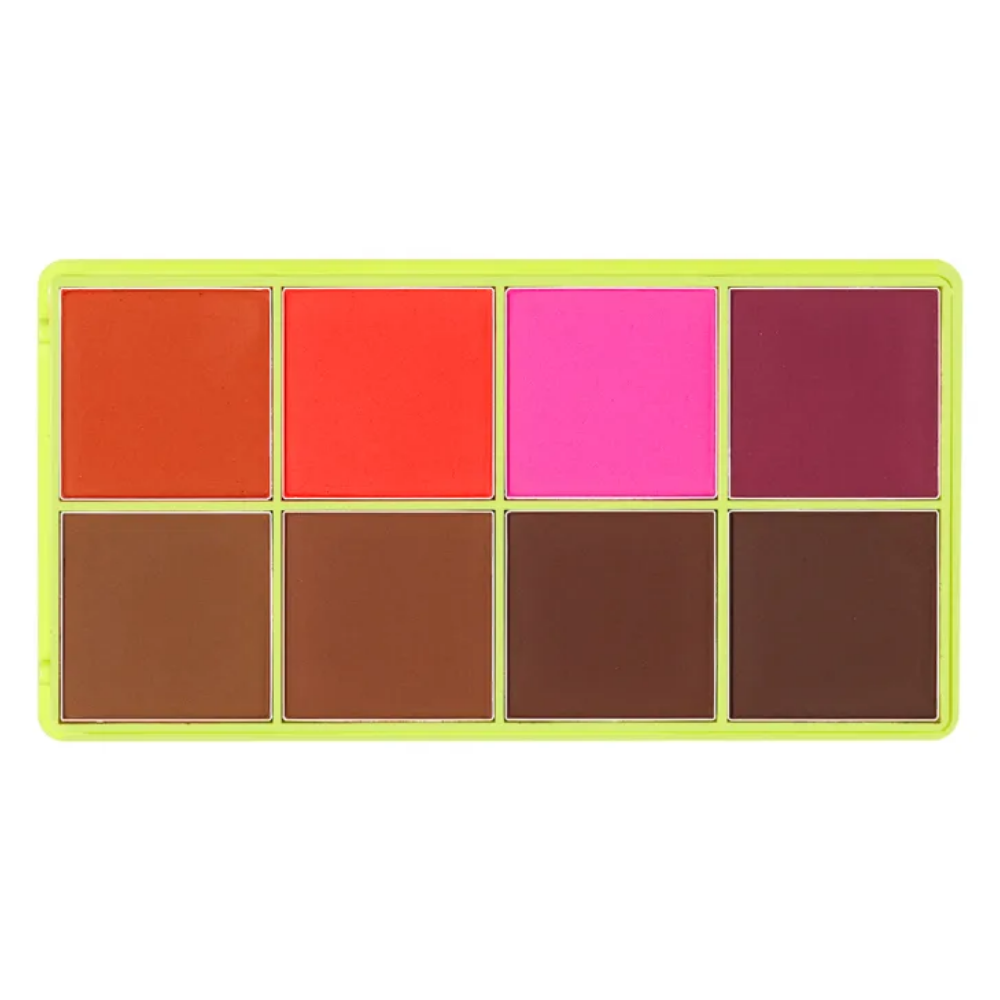 Made By Mitchell Curve Case Pressed Powder Palette Medium-Deep
