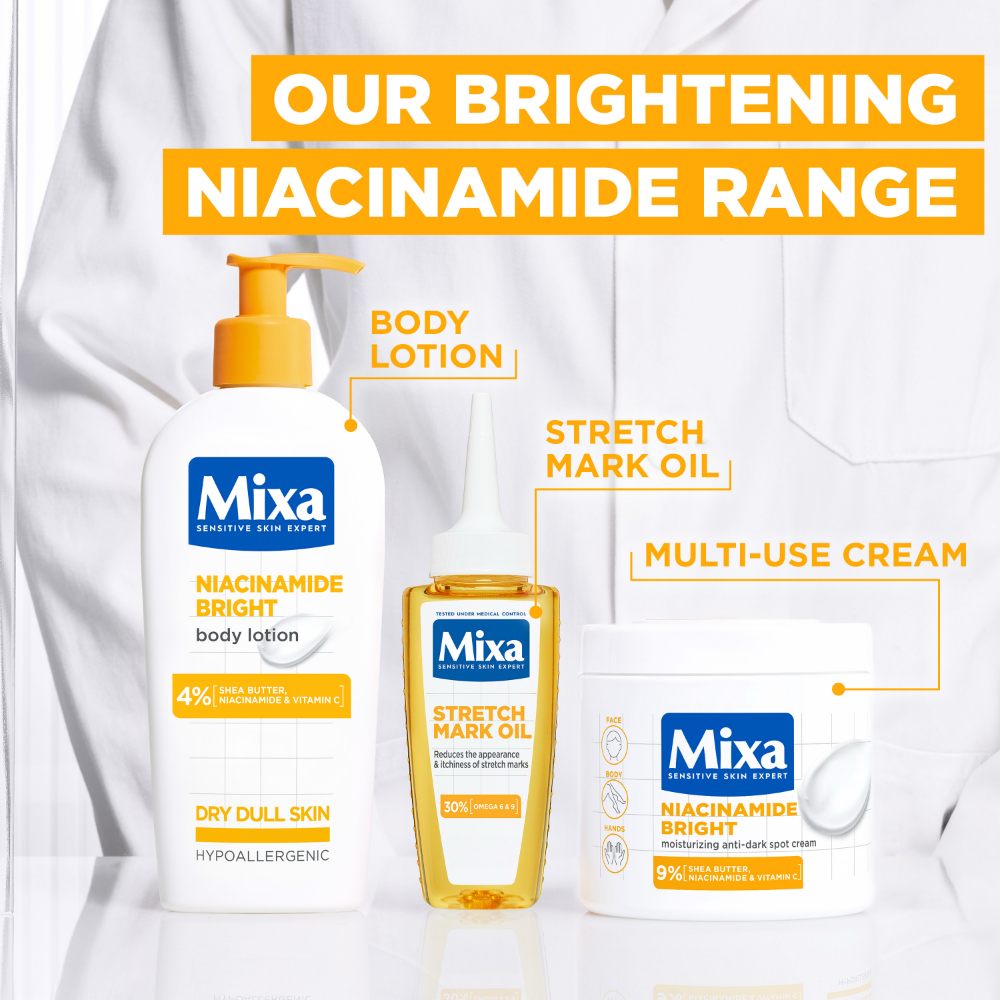 Mixa Niacinamide Bright Body Lotion 250ml