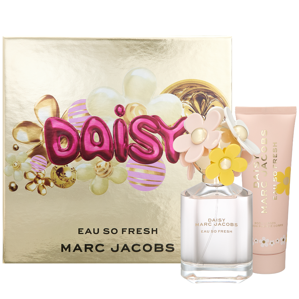 Marc Jacobs Daisy Eau So Fresh Eau De Toilette Gift Set 75ml