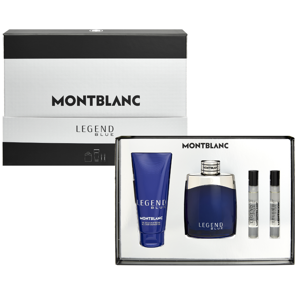 Montblanc Legend Blue Eau De Parfum Gift Set 100ml