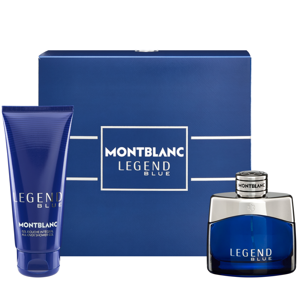 Montblanc Legend Blue Eau De Parfum Gift Set 50ml