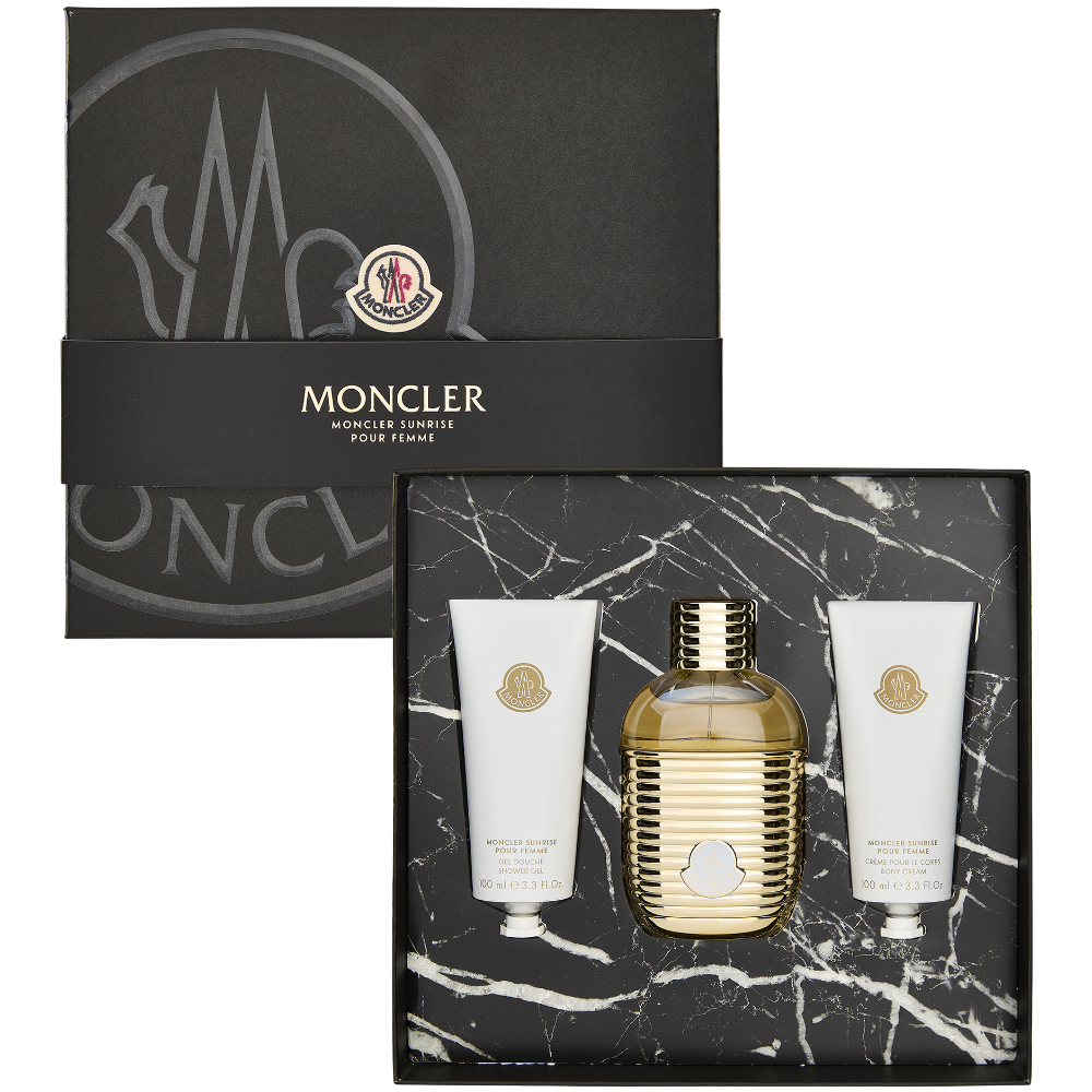 Moncler Sunrise Pour Femme Eau De Parfum Gift Set 100ml