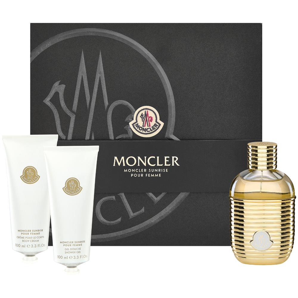Moncler Sunrise Pour Femme Eau De Parfum Gift Set 100ml