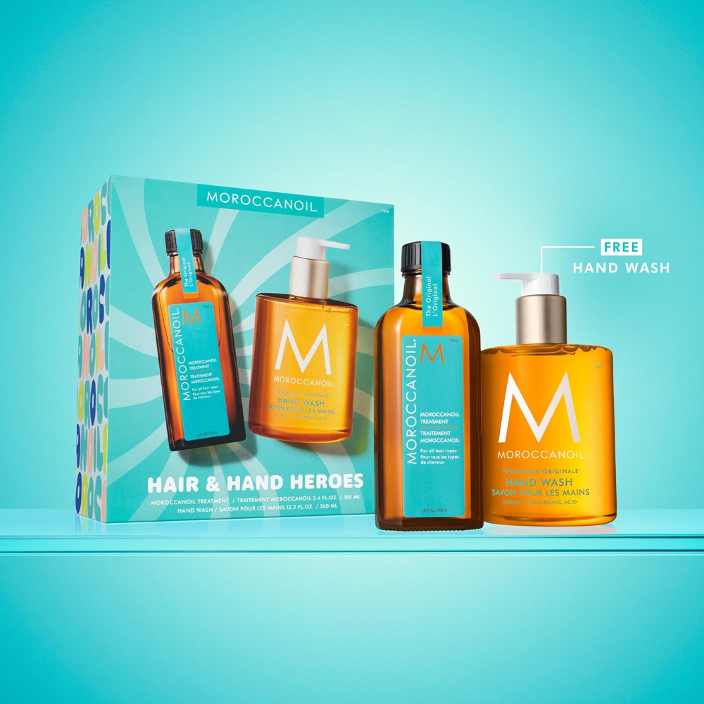 Moroccanoil Treatment Original 100ml + Full Size Free Hand Wash