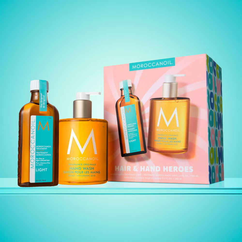 Moroccanoil Treatment Light 100ml + Free Full Size Hand Wash