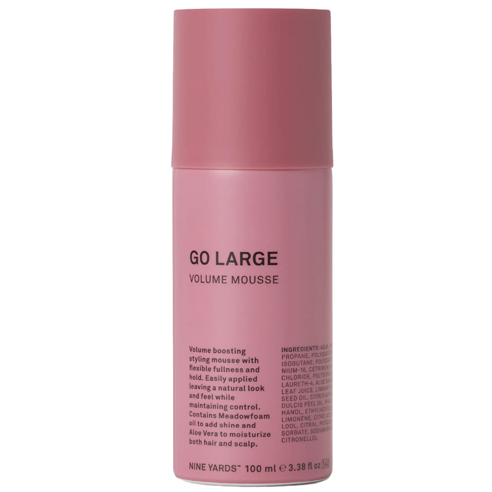 Nine Yards Go Large Volume Hair Mousse 100ml