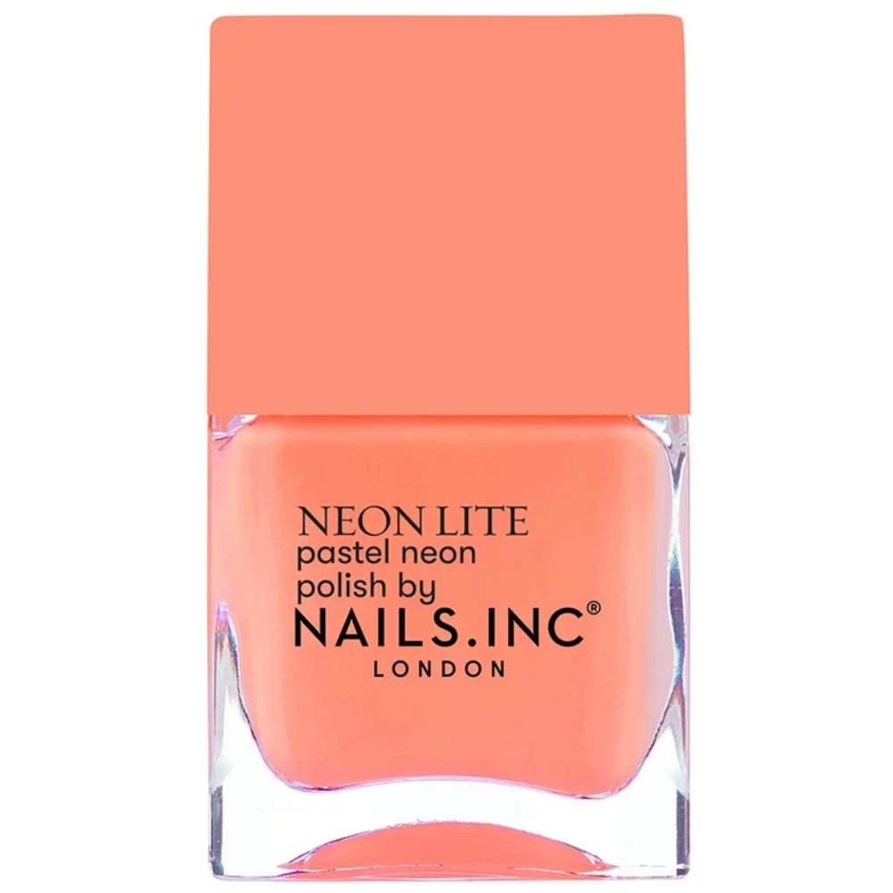 Nails Inc. Neon Lite Pastel Neon Brighton Grove Nail Polish 14ml
