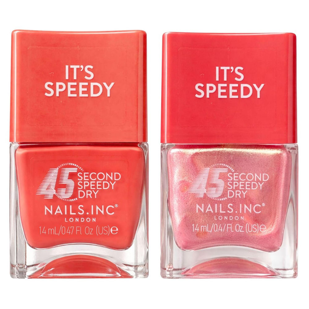 Nails Inc. Sun, Sea & Spritz Nail Polish Duo 2 x 14ml