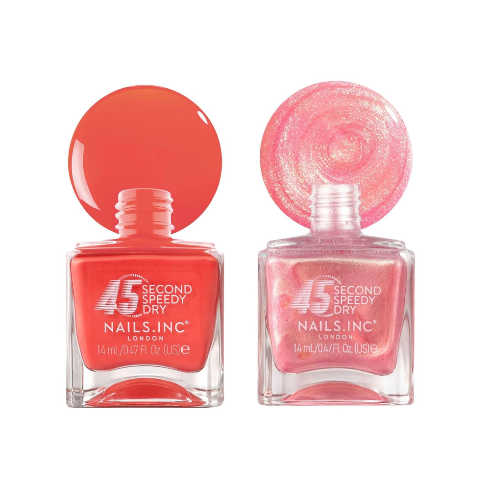 Nails Inc. Sun, Sea & Spritz Nail Polish Duo 2 x 14ml
