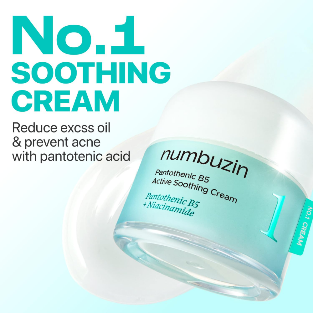 Numbuzin No. 1 Pantothenic B5 Active Soothing Cream 80ml