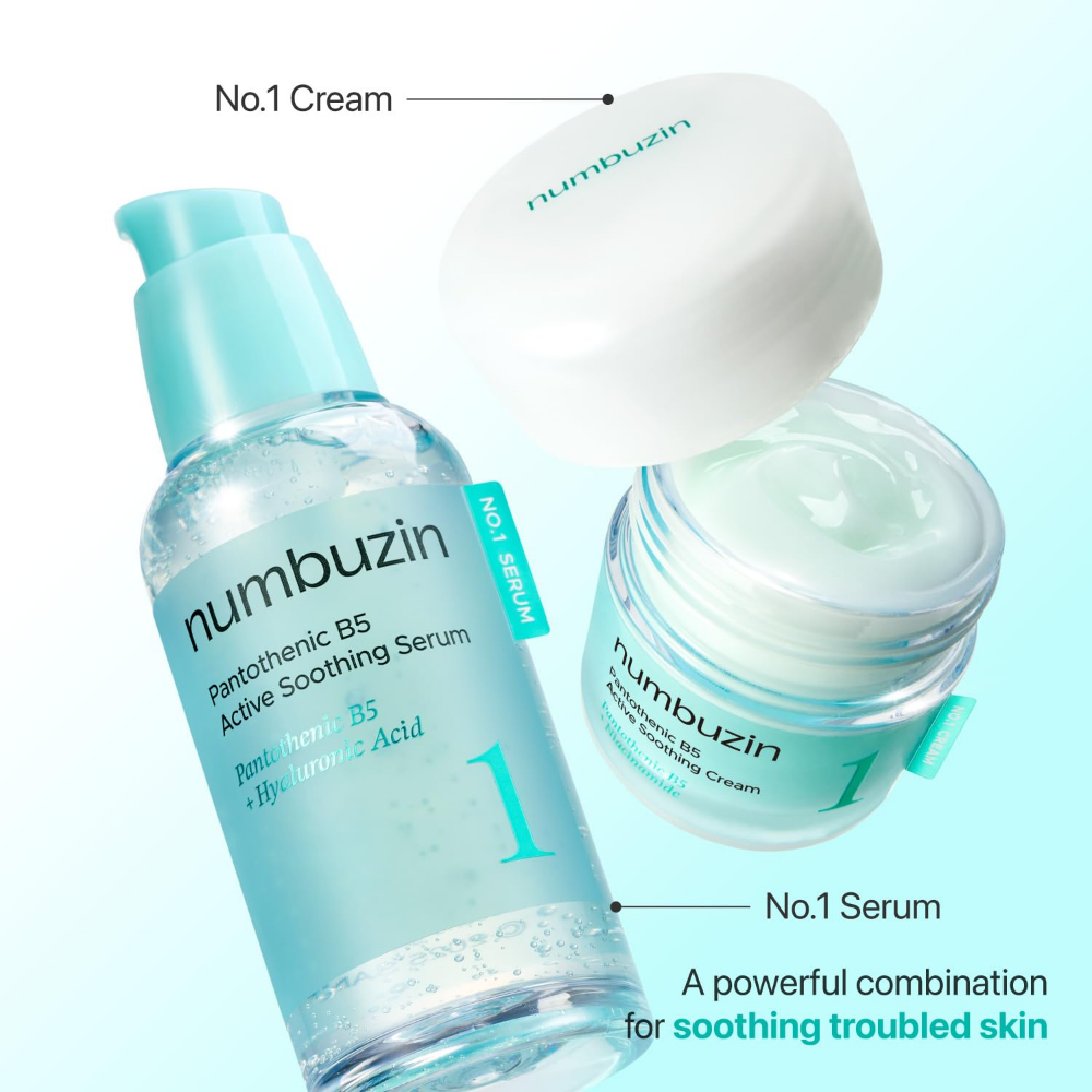 Numbuzin No. 1 Pantothenic B5 Active Soothing Cream 80ml