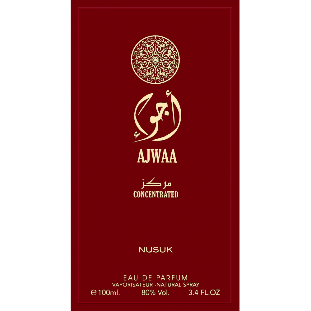 Nusuk Ajwaa Concentrated Eau De Parfum 100ml