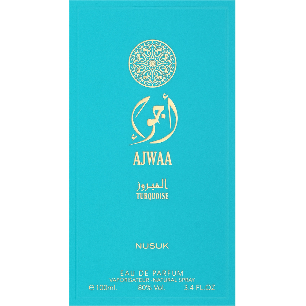 Nusuk Ajwaa Turquoise Eau De Parfum 100ml