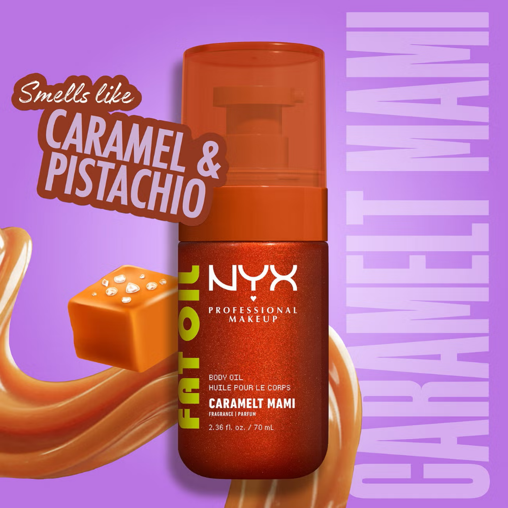 NYX Professional Makeup Fat Oil Body Oil Caramelt Mami 20ml