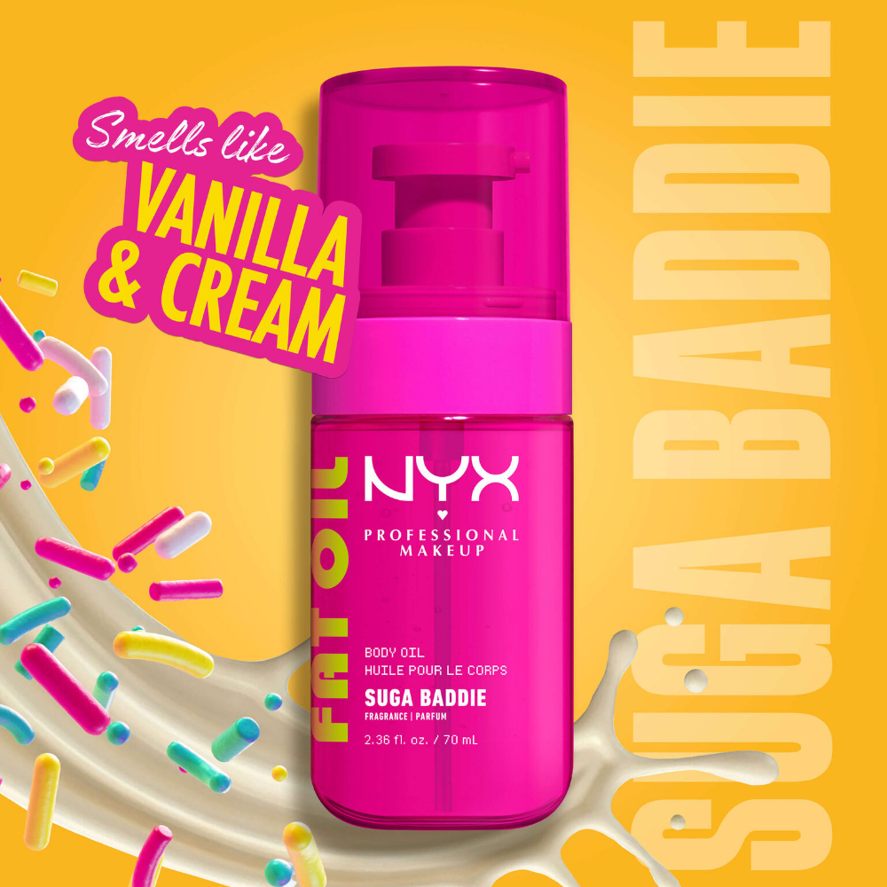 NYX Professional Makeup Fat Oil Lip & Body Kit Suga Baddie
