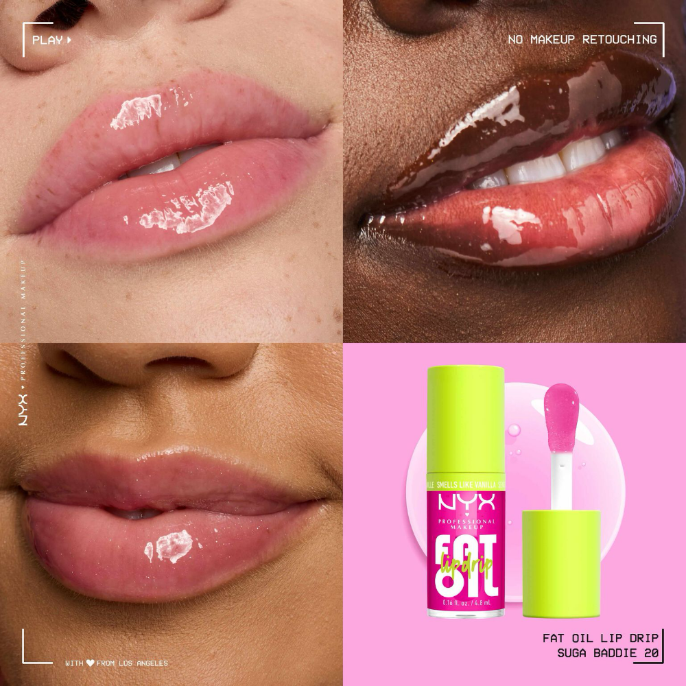 NYX Professional Makeup Fat Oil Lip & Body Kit Suga Baddie