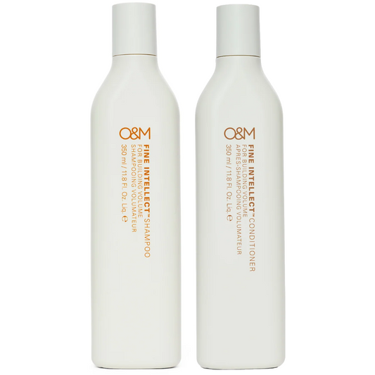 O&M Fine Intellect Shampoo & Conditioner Twin 2 x 350ml