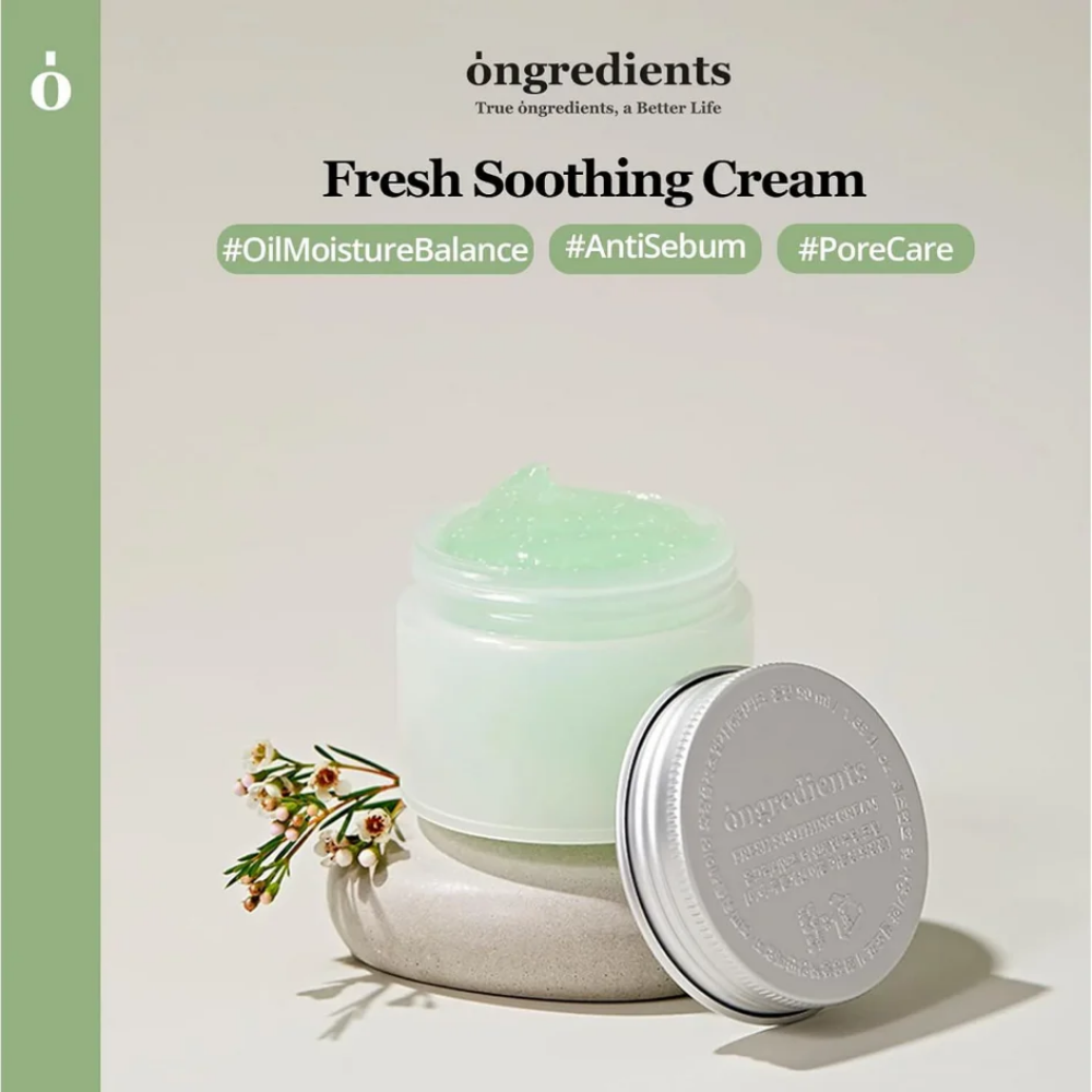 Ongredients Fresh Soothing Cream 50ml