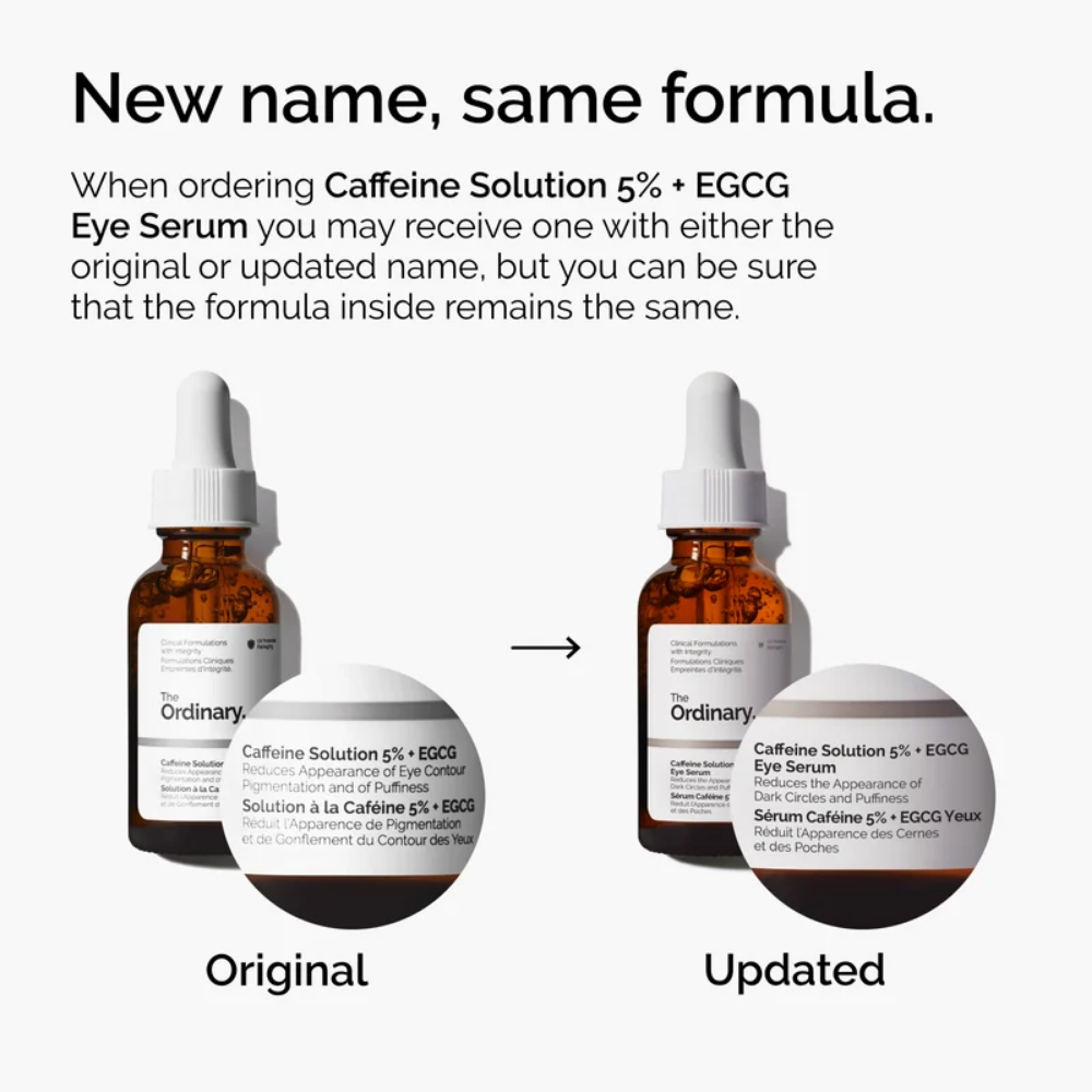The Ordinary Caffeine Solution 5% + EGCG Eye Serum 30ml