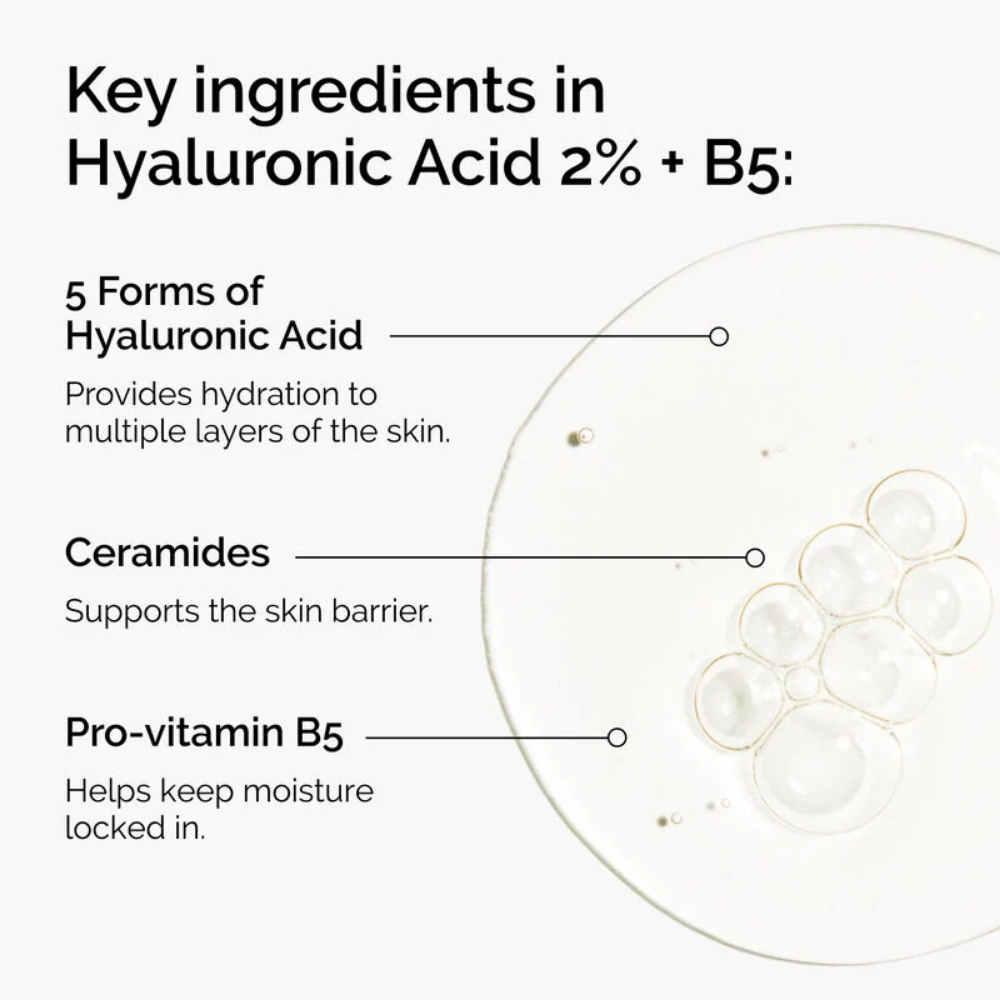 The Ordinary Hyaluronic Acid 2% + B5 with Ceramides 30ml