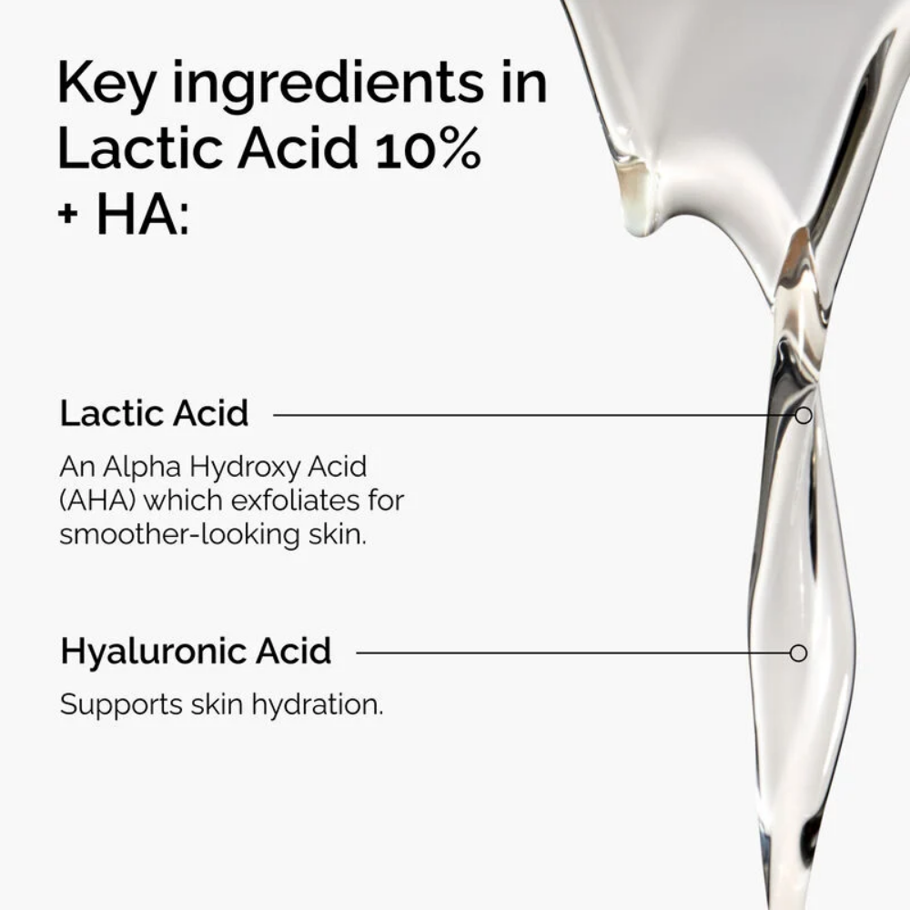 The Ordinary Lactic Acid 10% + HA Superficial Peeling Formula 30ml