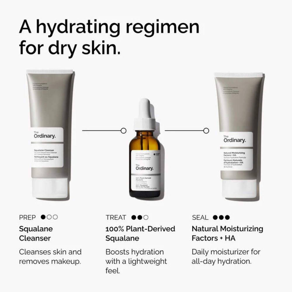 The Ordinary 100% Plant-Derived Squalane 30ml