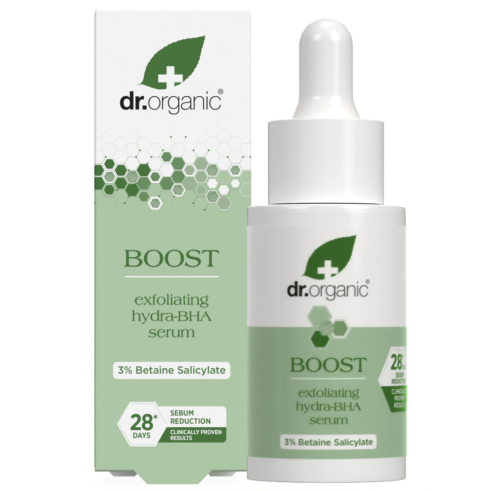 Dr. Organic Boost Exfoliating Hydra-BHA Serum 30ml