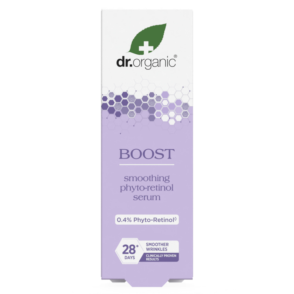 Dr. Organic Boost Smoothing Phyto-Retinol Serum 30ml