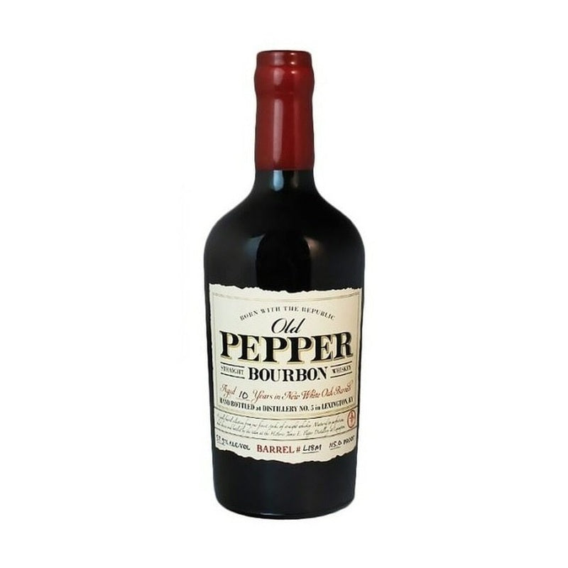 Old Pepper 10 Year Old Single Barrel Bourbon
