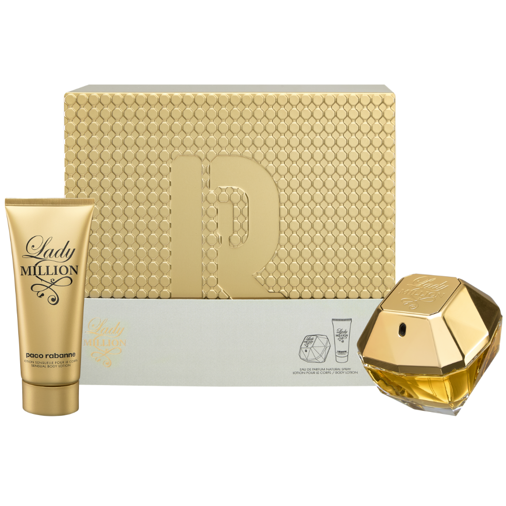 Paco Rabanne Lady Million Eau De Parfum Gift Set 80ml