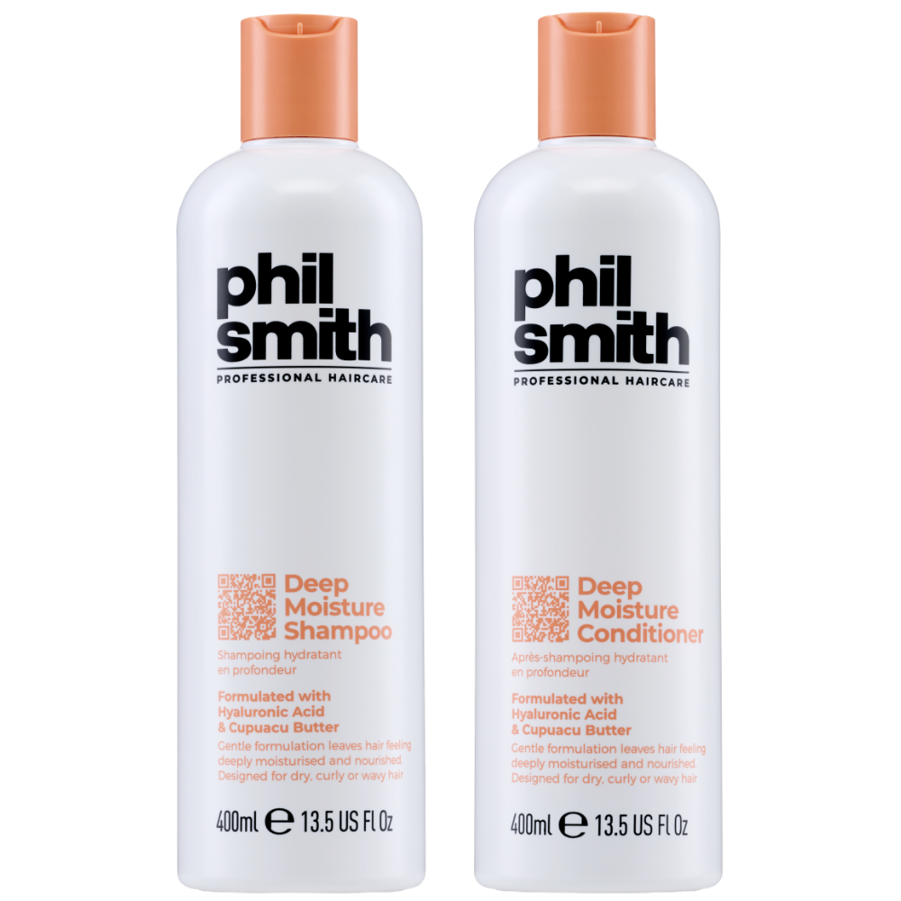 Phil Smith Deep Moisture Shampoo & Conditioner Twin 2 x 400ml