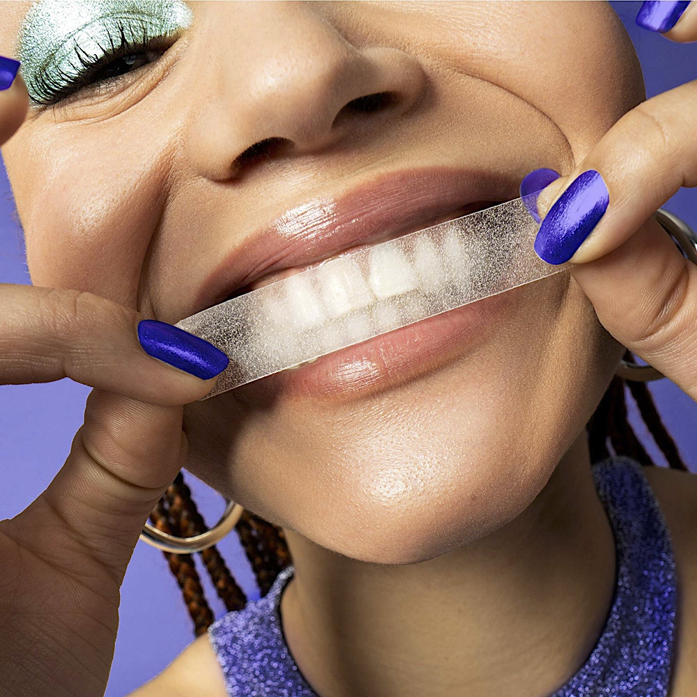 POP Oral Beauty Very Berry Teeth Whitening Strips x7