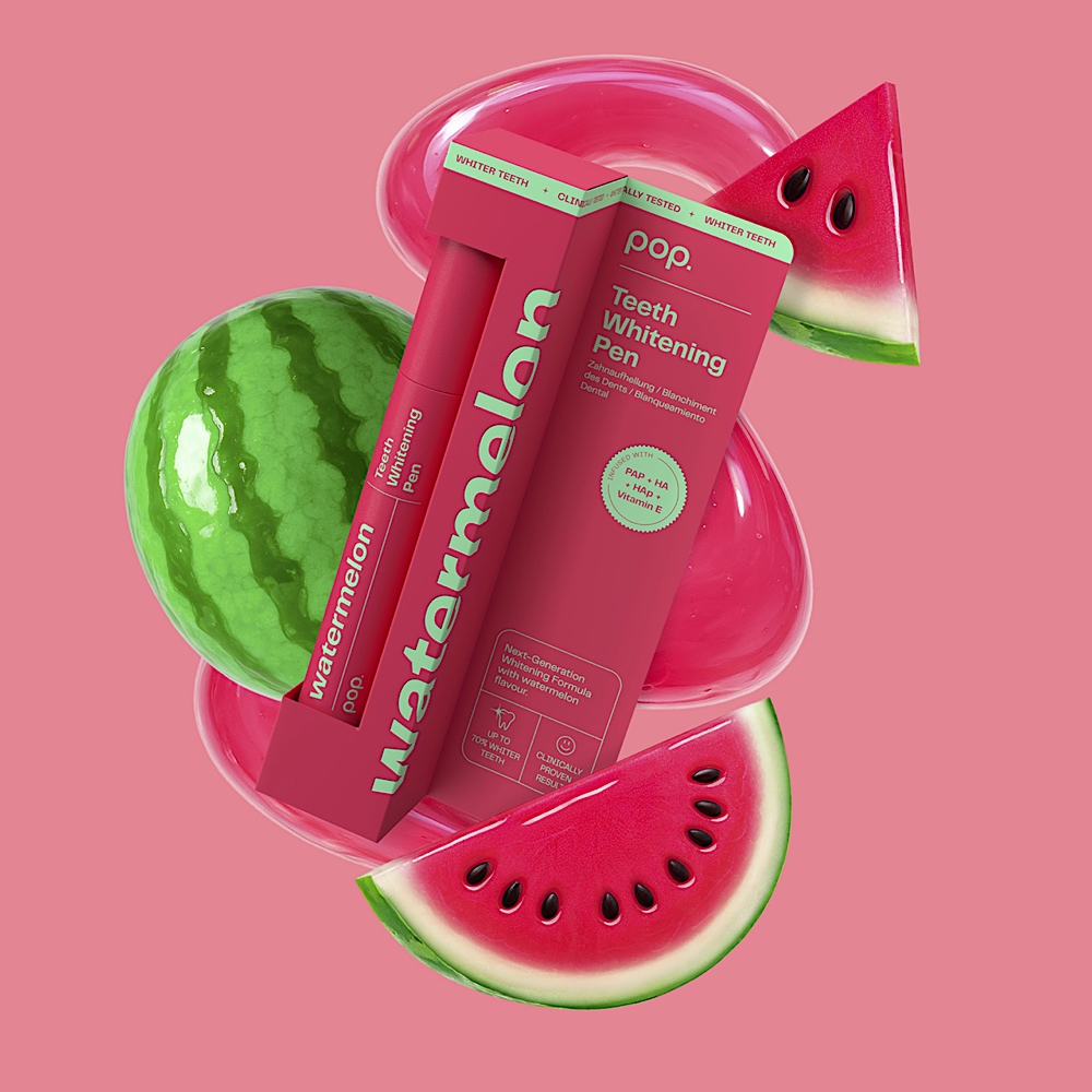 POP Oral Beauty Teeth Whitening Pen Watermelon 4ml