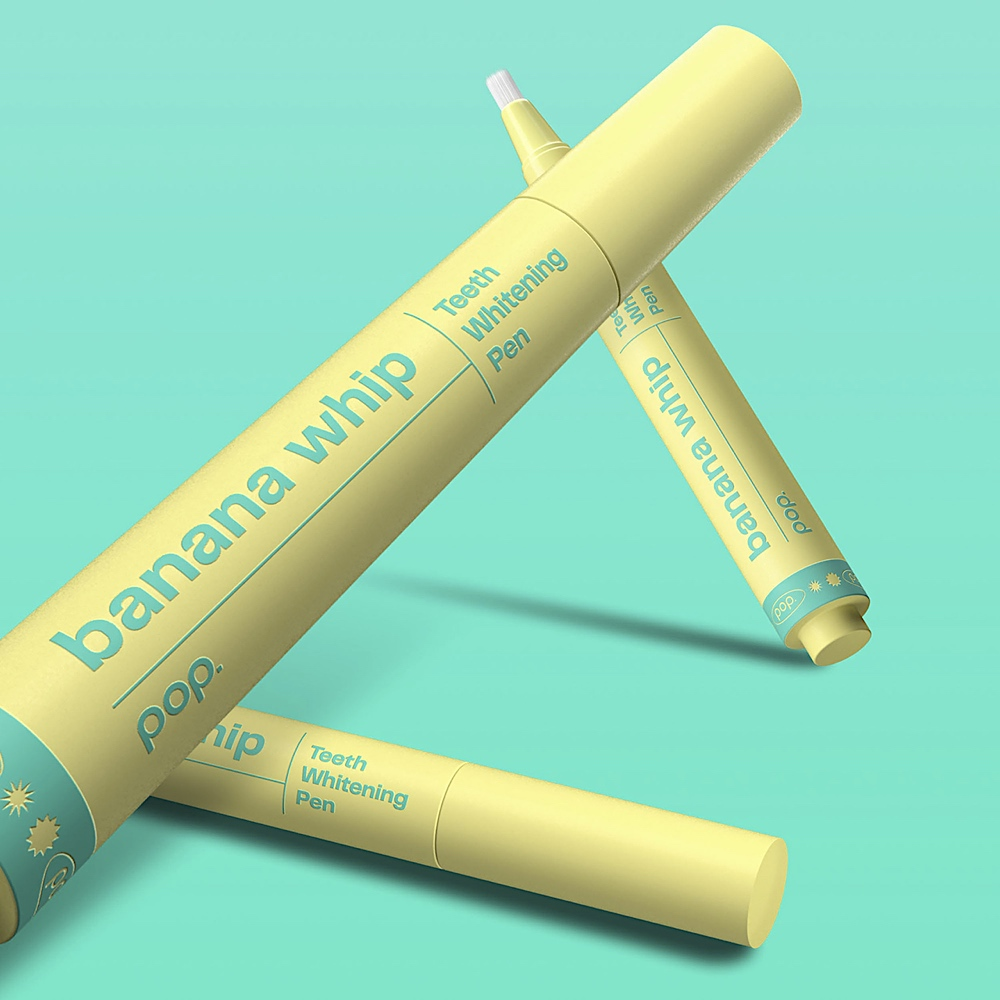 POP Oral Beauty Teeth Whitening Pen Banana Whip 4ml