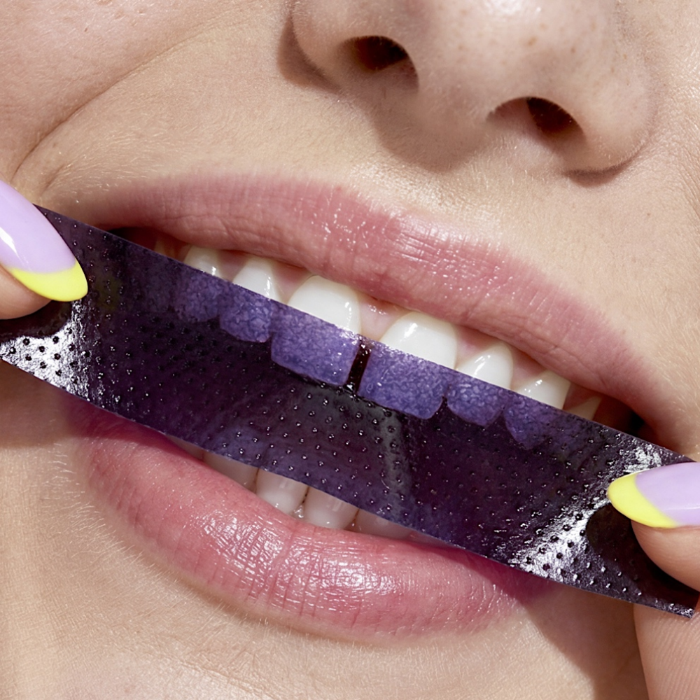 POP Oral Beauty Purple Whitening Strips x7