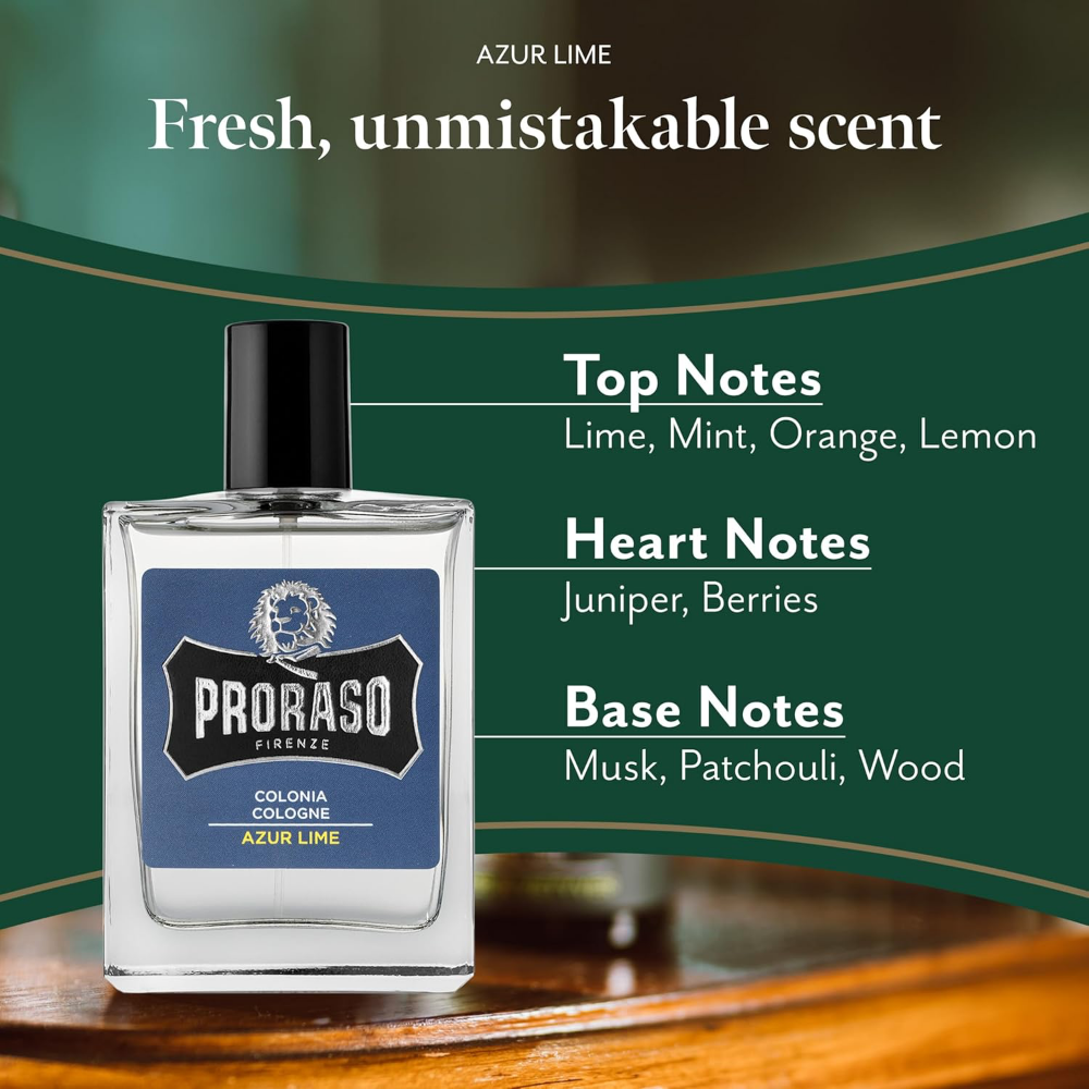 Proraso Cologne Azur Lime 100ml