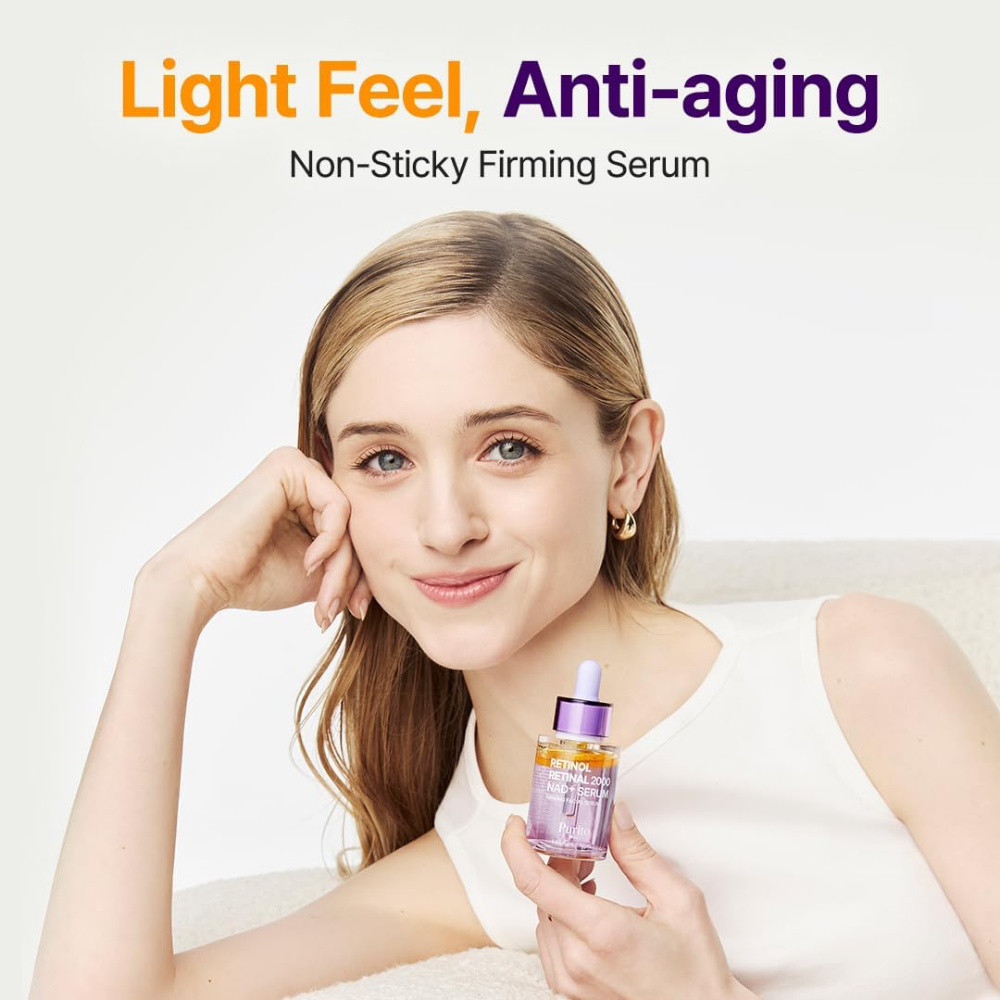 Purito Retinol Retinal 2000 NAD+ Firming Facial Serum 30ml