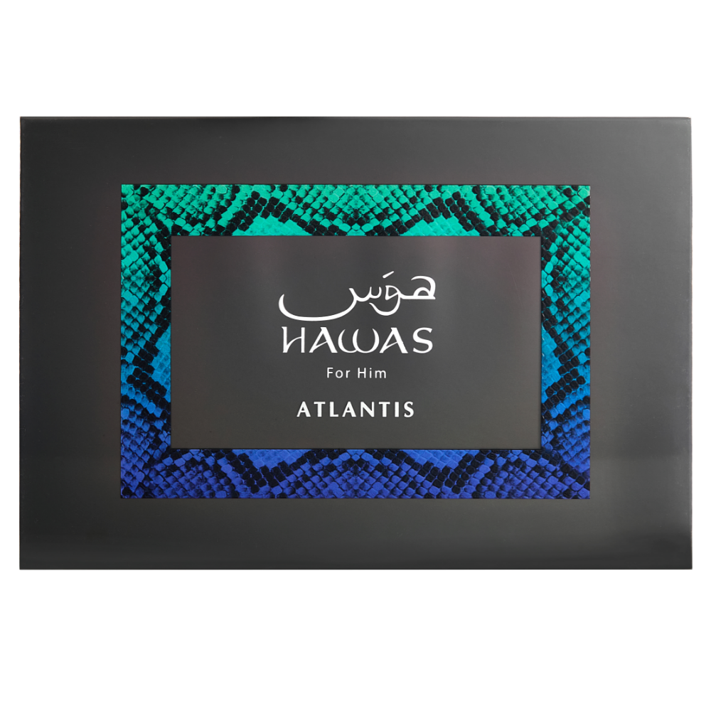 Rasasi Hawas Atlantis Eau De Parfum Gift Set 100ml